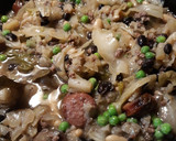 A picture of step 2 of Double Bean and Beef Soup.