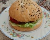 عکس مرحله 7 از دستور همبرگر با گوشت چرخکرده🍔