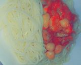 صورة لخطوة 2 من وصفة سباغيتي ليه ليه 🤤😋😋