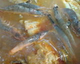 Foto del paso 9 de la receta: Caldero de merluza con almejas y gambones