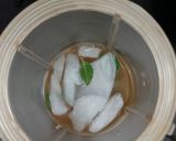 A picture of step 2 of Chia Seeds Tulsi Lemonade/ Cool Chia Tulsi Drink.