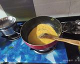 A picture of step 2 of Corn Paneer Korma.