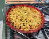 Une image de l'étape 11 de Tarte rhubarbe vanille orange.