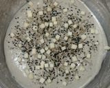 Foto langkah ke 4 dari resep Moringa Jinten Hitam Italian Herbs Cheese Sourdough Bread (Oven Tangkring).