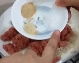 A picture of step 2 of Beef Samosa.
