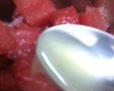 A picture of step 2 of Watermelon juice.