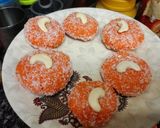 A picture of step 7 of Instant coconut stuffed dryfruits bread peda.