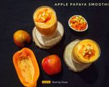 A picture of step 5 of Apple Papaya Smoothie.