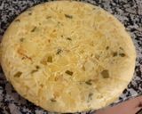 Foto del paso 10 de la receta: Tortilla de patatas con cebolla y pimiento verde