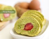 Foto langkah ke 6 dari resep Matcha Swiss Roll Cake.