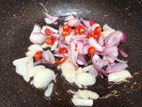 Tumis Sayur Asin Pedas