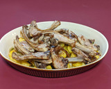 Foto del paso 6 de la receta: Fritura de lechal con patatas y pimiento