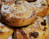 Túrós - mazsolás csiga gluténmentesen recept fázis 4 fotója