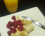 Orange banana smoothie recipe step 1 photo