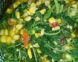 Foto langkah ke 6 dari resep Tumis bayam with sweet corn.