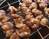 A picture of step 4 of Chicken suya skewers.