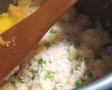 Foto del paso 7 de la receta: Pulao (Receta india) con gambas, patatas y guisantes