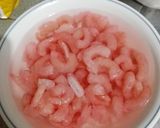 Foto del paso 4 de la receta: Arroz con camarones y palmitos de cangrejo, acompañado de patacón pisado y ensalada