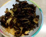 A picture of step 6 of Karalay with dal mong.