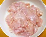 A picture of step 4 of Chicken Breast with Umeboshi Plum Bonito Soy Sauce.