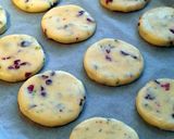 A picture of step 6 of Vickys Christmas Cranberry & Pistachio Cookies, GF DF EF SF.