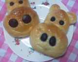 A picture of step 11 of Hippo Bread Roll.
