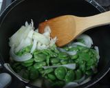 A picture of step 3 of Thick and Creamy Fava Bean Potage Soup.
