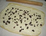 A picture of step 3 of Honey Cream Coiled Rolls.