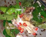 Foto langkah ke 2 dari resep Cumi Hitam Bumbu Iris.
