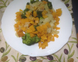 Foto del paso 4 de la receta: Brócoli y calabaza en la vaporera
