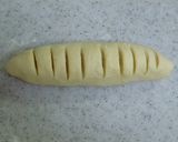 A picture of step 4 of Making Sausage Bread.