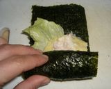 A picture of step 3 of Roll 'Em Up! Nori Seaweed Rolls.