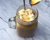 Foto langkah ke 8 dari resep Toasted marshmallow latte & resep sirup marshmallow.