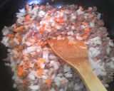 A picture of step 4 of Hearty Meat Sauce Spaghetti.