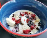 Une image de l'étape 3 de Porridge à la vanille ou au chocolat.