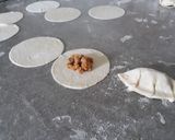 A picture of step 3 of Steamed “Clean Out the Fridge” Ravioli.