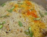 A picture of step 3 of Chicken pulao.