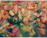 Foto del paso 4 de la receta: Pollo en salsa y vegetales