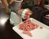 A picture of step 1 of Authentic Minced Pork & Rice Lǔ Ròu Fàn (Taiwanese Style Miso Pork).