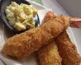 A picture of step 12 of Deep-fried Breaded Prawns.