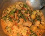 A picture of step 10 of Mix Veg in White Sauce.