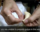 A picture of step 40 of Mawa Gujiya.