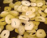 A picture of step 7 of Garlic Chips and Garlic Oil.