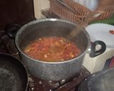 A picture of step 2 of Sukumawiki, Mchicha and Spinach.
