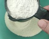 A picture of step 1 of Rava Dosa.