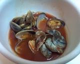A picture of step 9 of Chilled Vongole Soup with Cappellini.