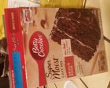 A picture of step 1 of Valentines cakes.