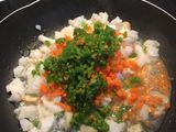 Arroz basmati con bacalao