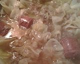 A picture of step 5 of One pot meal guest starring cabbage.