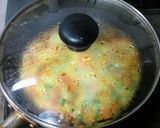A picture of step 5 of Omelette with Lots of Vegetables and Cheese.